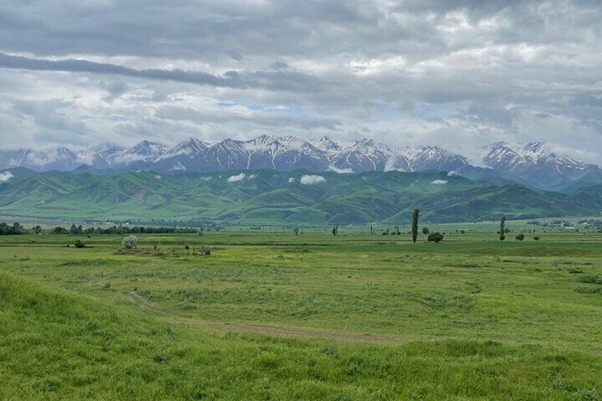 Scenic Horse Ride in Chon Kemin Valley with Ancient Burana Tower 