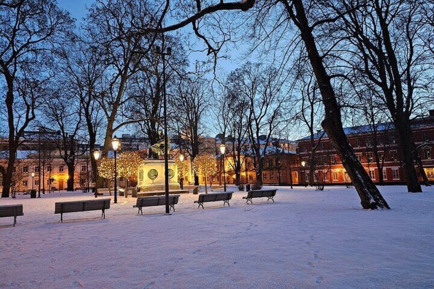 Winter near the Great Old Square