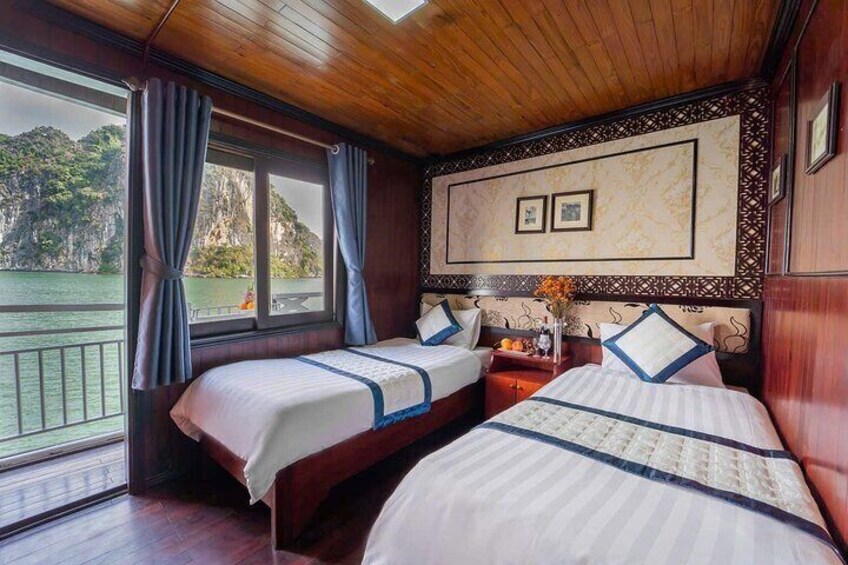 Set Sail for 2 Days and 1 Night Ha Long Bay Cruise from Hanoi