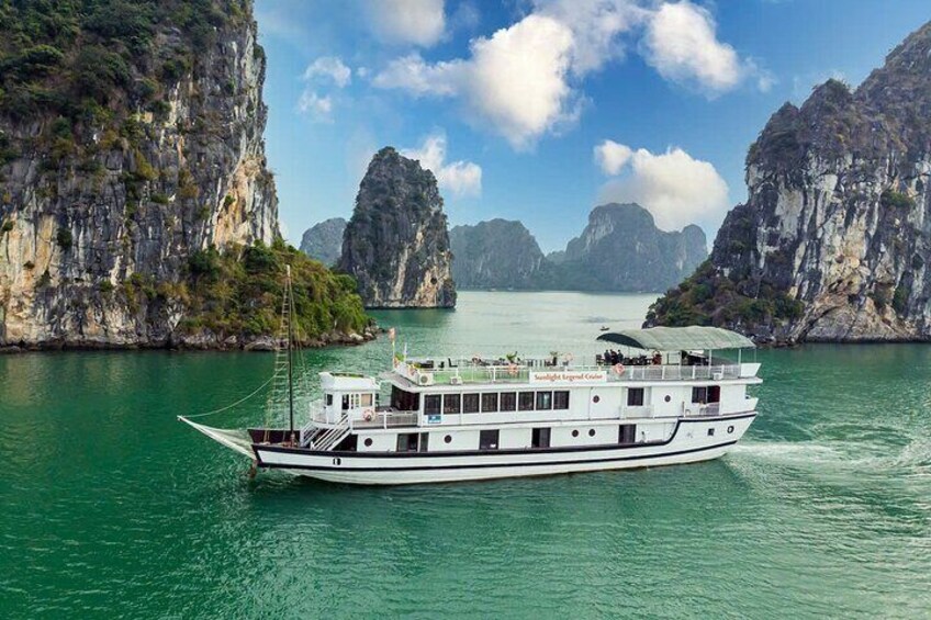 Set Sail for 2 Days and 1 Night Ha Long Bay Cruise from Hanoi