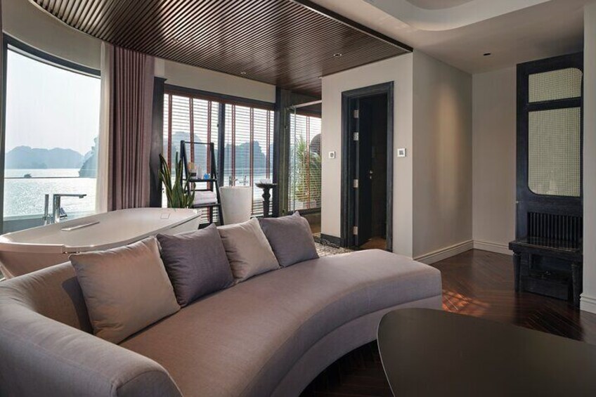 2 days Ha Long Luxury Yacht Cruise Elite of the Sea 6 star