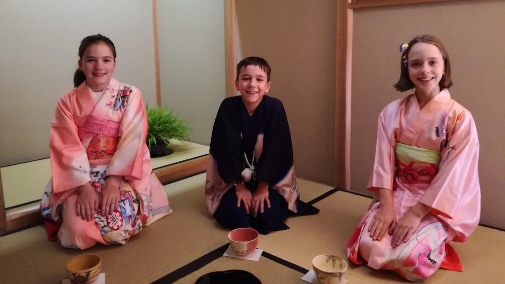 Tokyo Tea Ceremony Experience or Wearing Kimono at Bonsai Museum