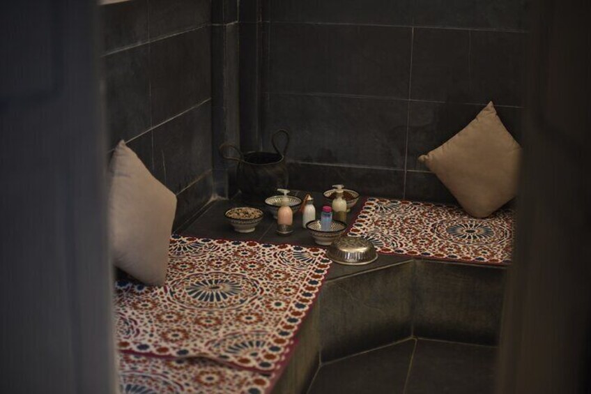 SPA Day at Beautiful Riad Massage & Hamam with Jacuzzi Access