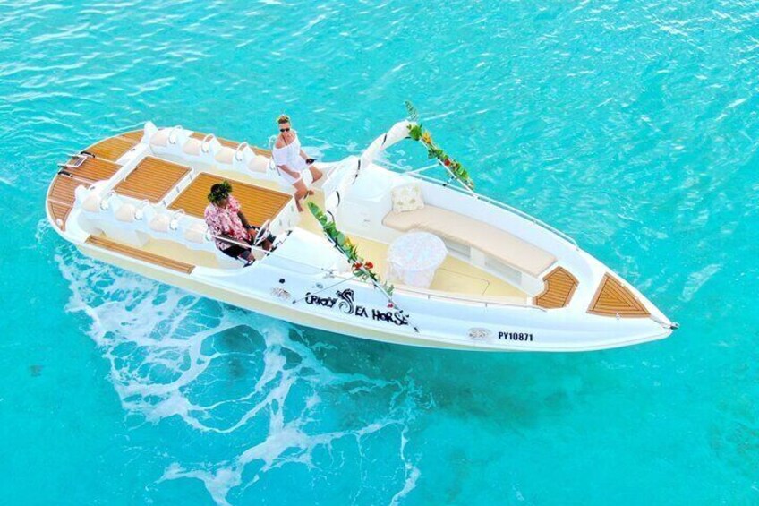 Our jet boat. 