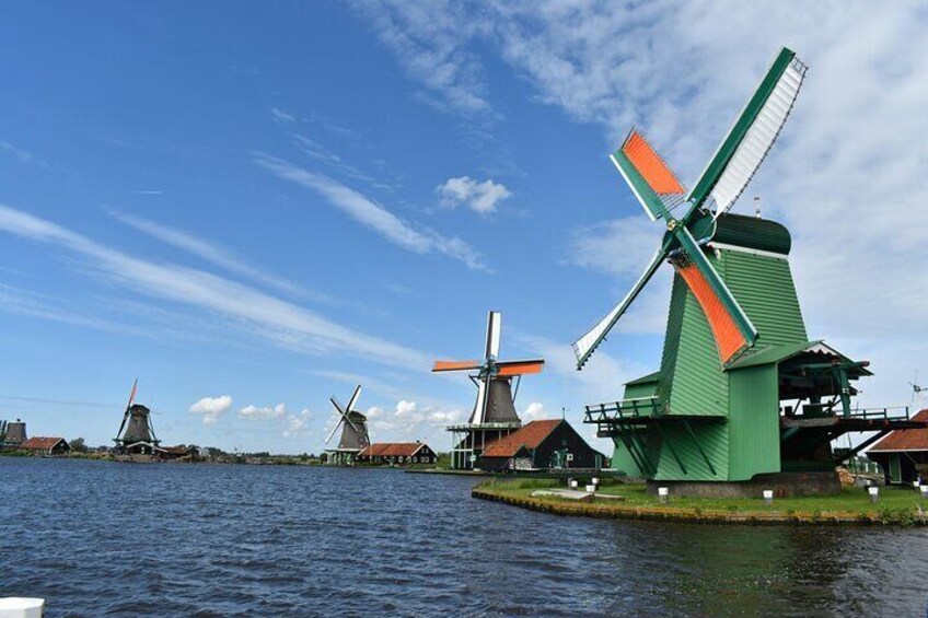 Zaanse Schans Windmills Guided Tour Half Day From Amsterdam