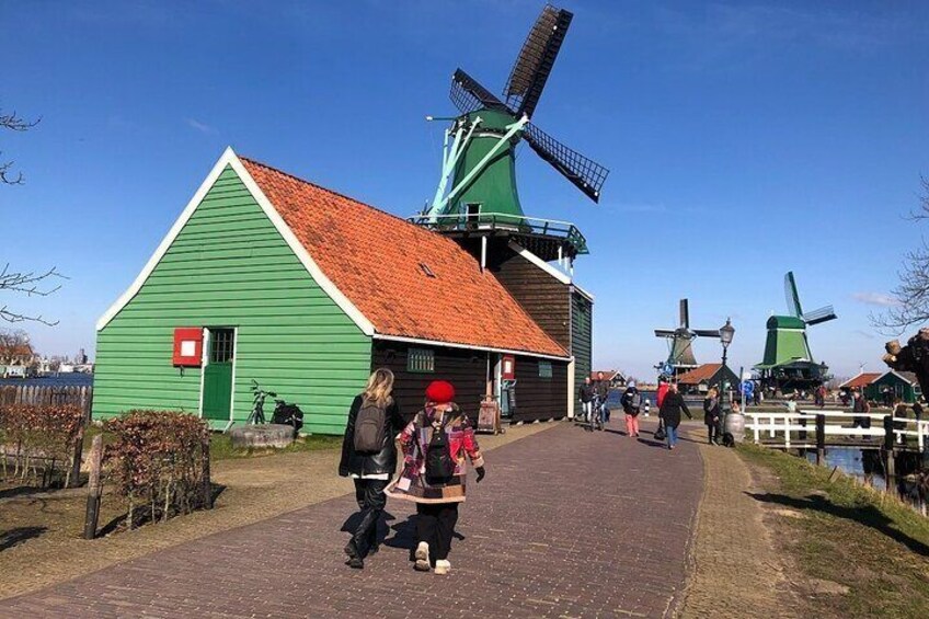 Zaanse Schans Windmills Guided Tour Half Day From Amsterdam