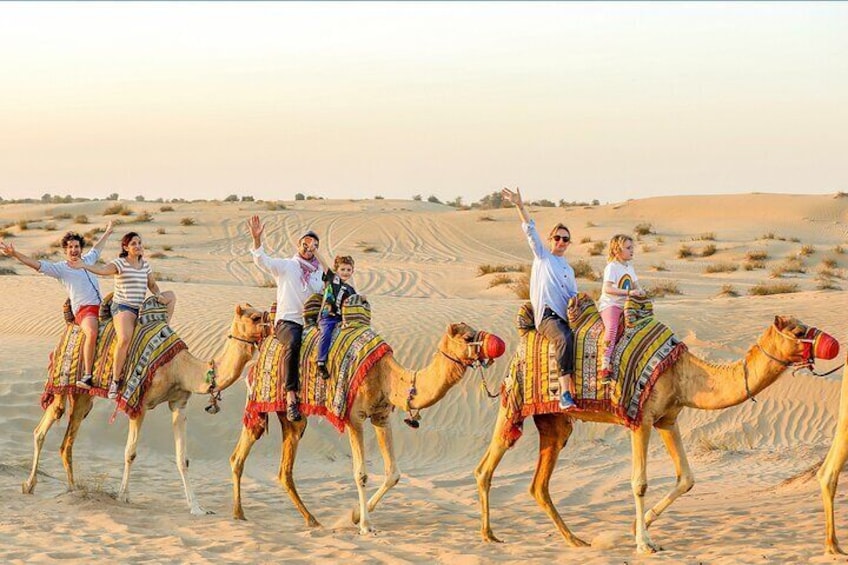 Experience Abu Dhabi Desert Safari with Live Entertainment 