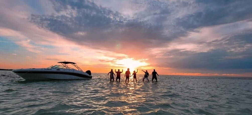 Picture 2 for Activity Key West: Private Sandbar Boat Tour and Swimming Excursion