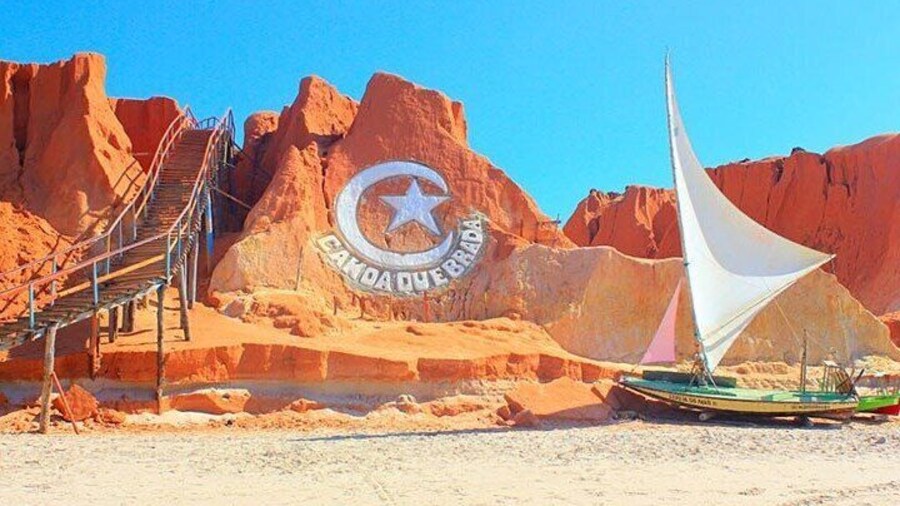broken canoe
