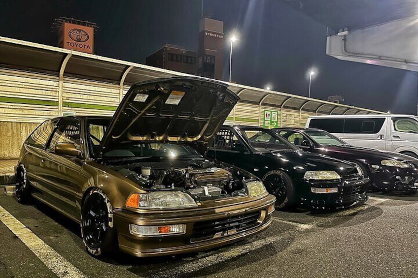 JDM Car Meet Up Tour in Osaka