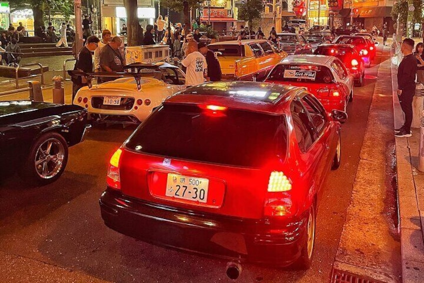 JDM Car Meet Up Tour in Osaka