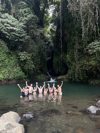 From North Bali: Aling Aling Waterfall and Blue Lagoon Tour