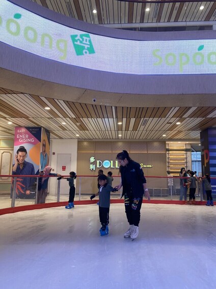 Blue Ice Skating Rink @ KL East Mall