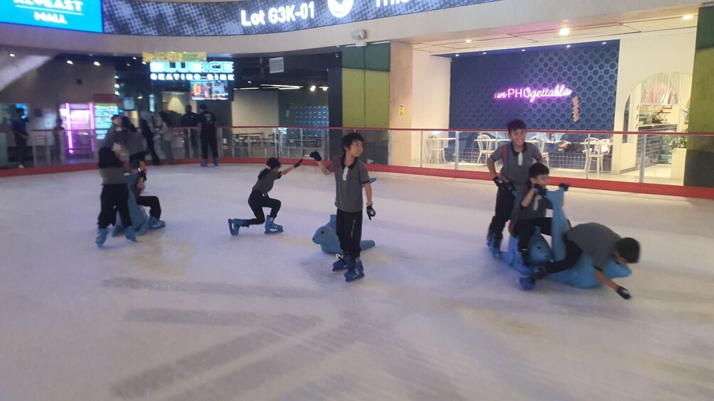 Blue Ice Skating Rink @ KL East Mall