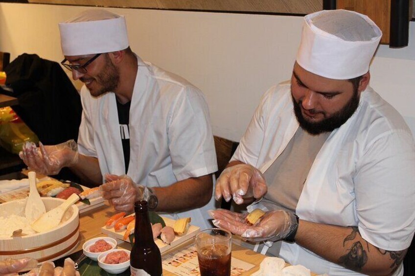 Osaka Sushi Making Experience