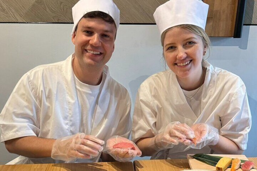 Osaka Sushi Making Experience