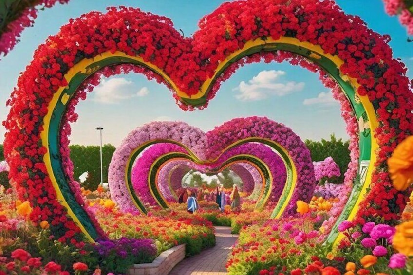 Miracle Garden Tickets with Transfer