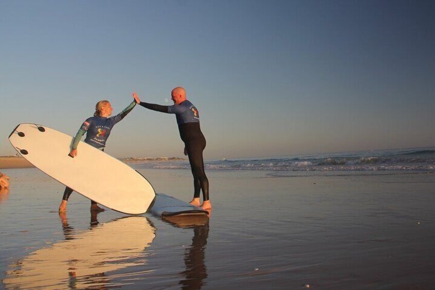 First Surf Experience in the Algarve