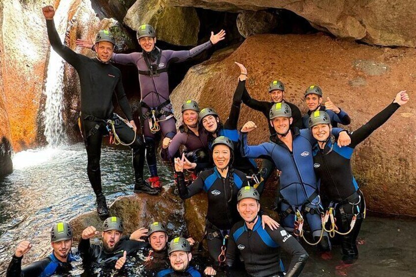Canyoning Experience Level 2 at Nuns Valley