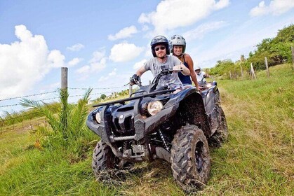quad bike Dunn’s River Falls and Blue Hole Secret Falls Tour
