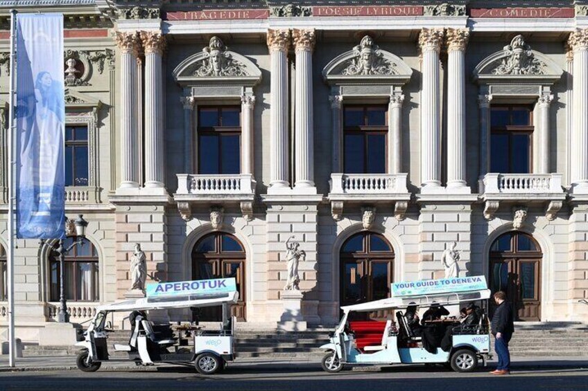 Private Guided Geneva 1 Hour TukTuk City Tour