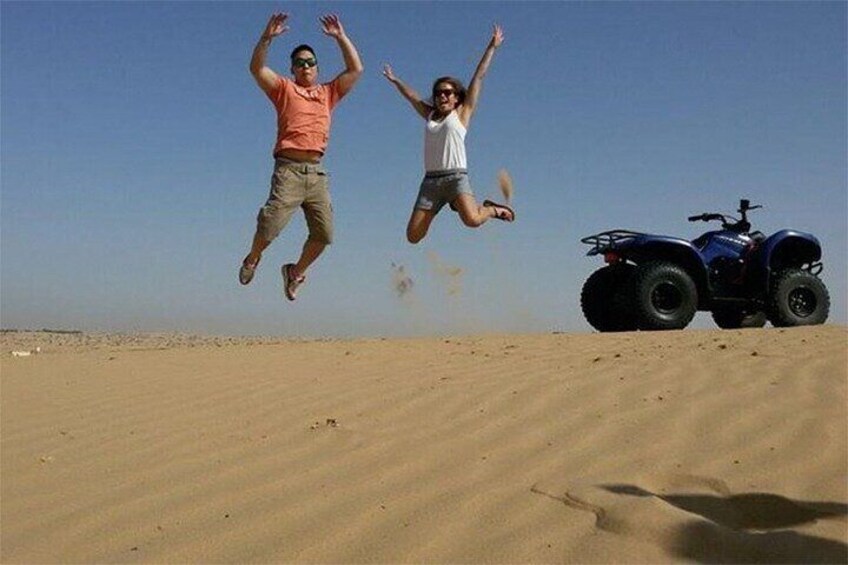 Evening Desert Safari Dubai with Self Drive Quad Bike