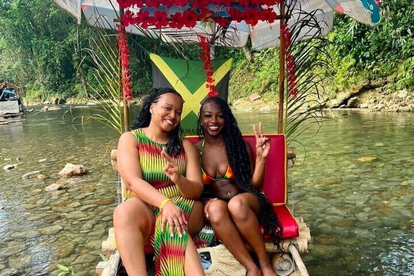 Private Rafting and Hip Strip in Montego Bay