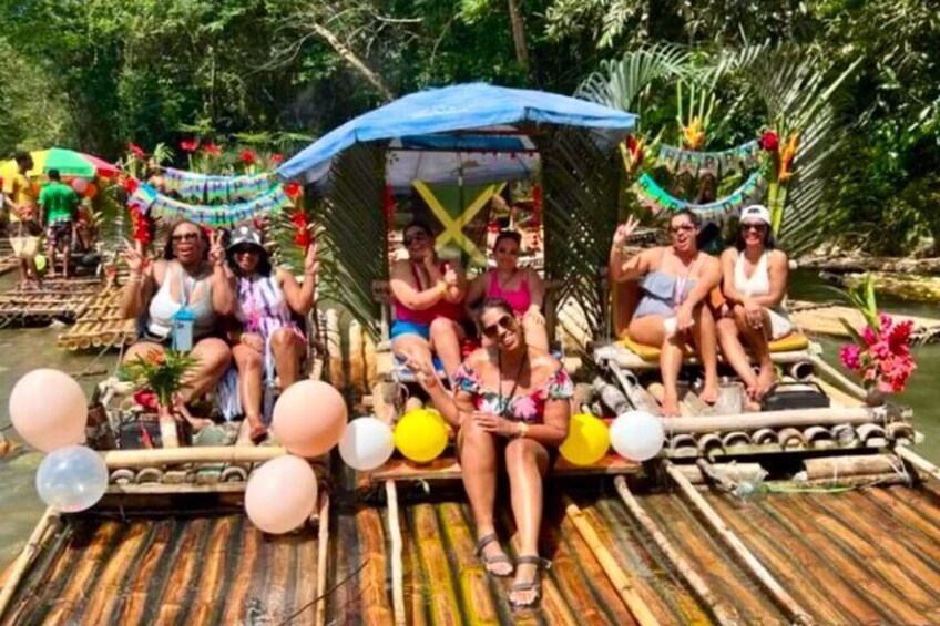 Private Rafting and Hip Strip in Montego Bay