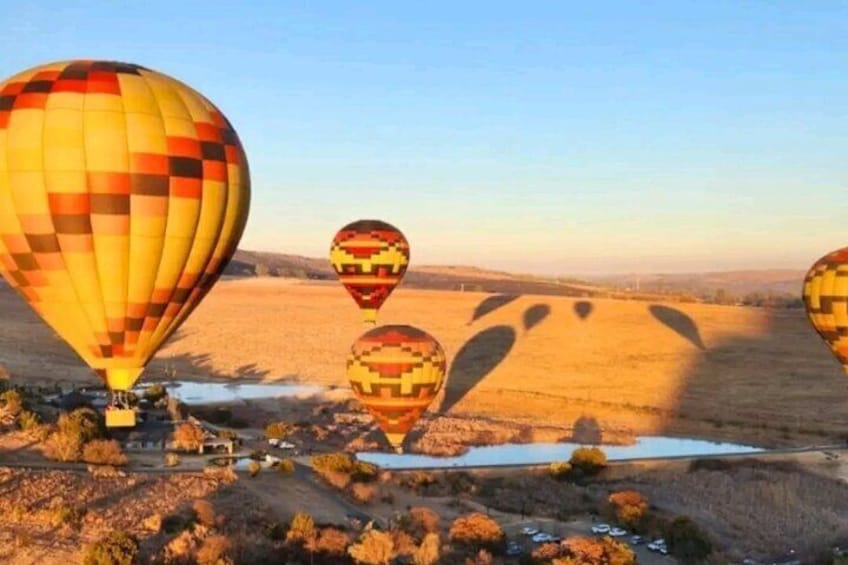 Private Air Ballooning Experience from Johannesburg and Pretoria 