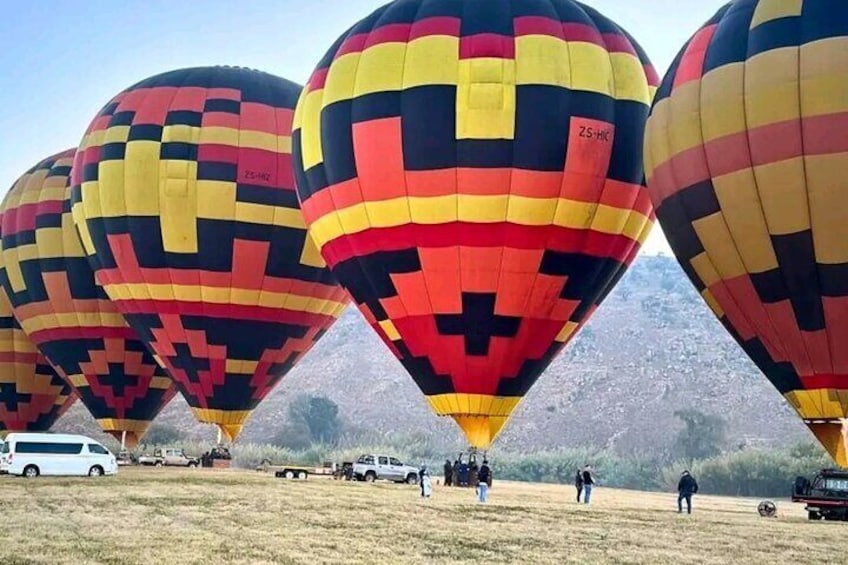 Private Air Ballooning Experience from Johannesburg and Pretoria