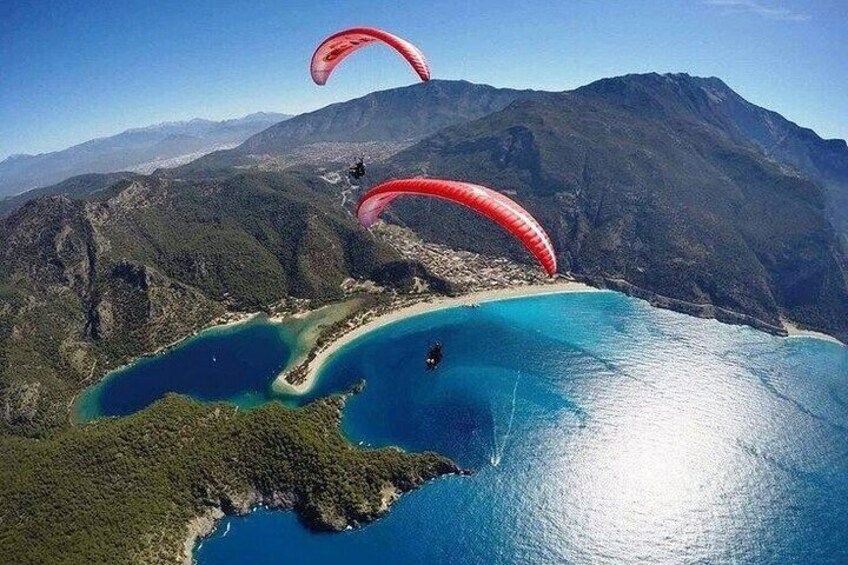 Fethiye Paragliding Experience with Professional Pilot