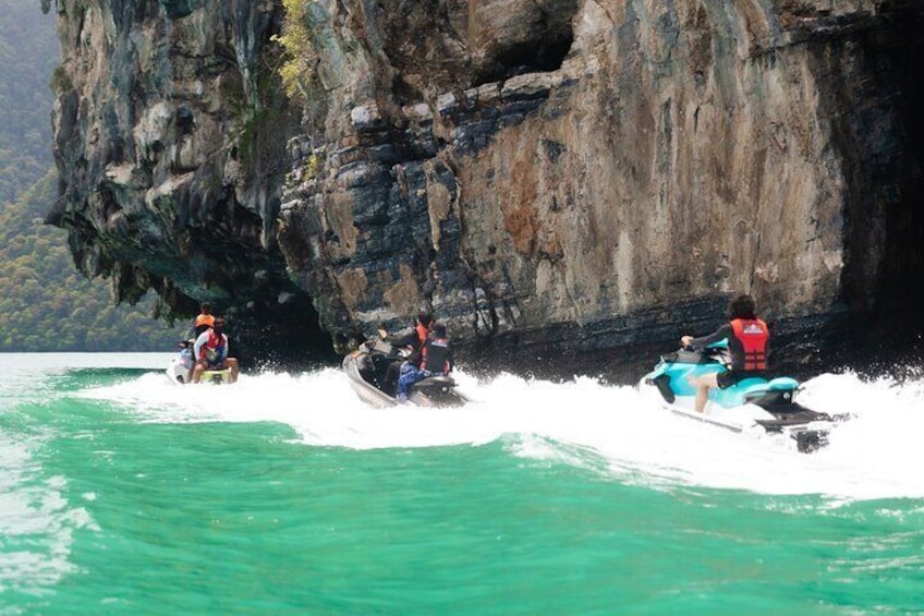 Half Day Guided Jet Ski Tour in Langkawi Island