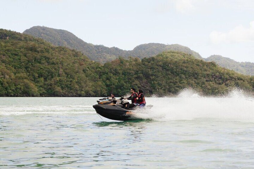 Half Day Guided Jet Ski Tour in Langkawi Island