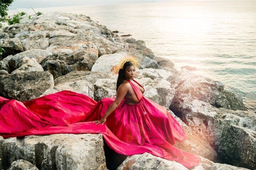 Montego Bay Flying Dress Photography and Videography