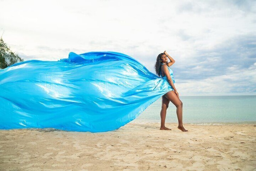 Montego Bay Flying Dress Photography and Videography