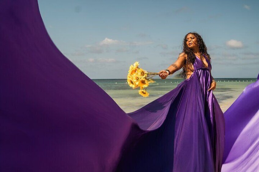 Montego Bay Flying Dress Photography and Videography
