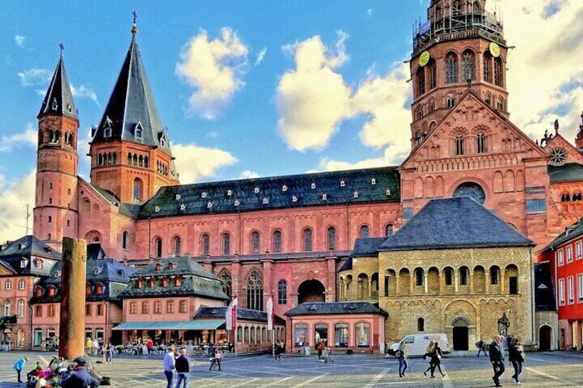 Germany Frankfurt to Mainz Train Tour