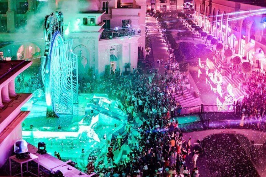 Boat Parade and Night Light Show in Antalya