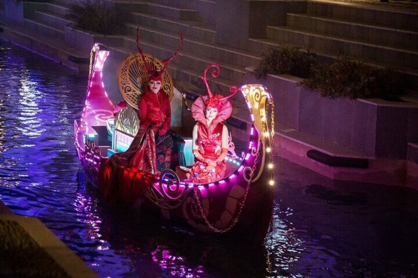 Boat Parade and Night Light Show in Antalya