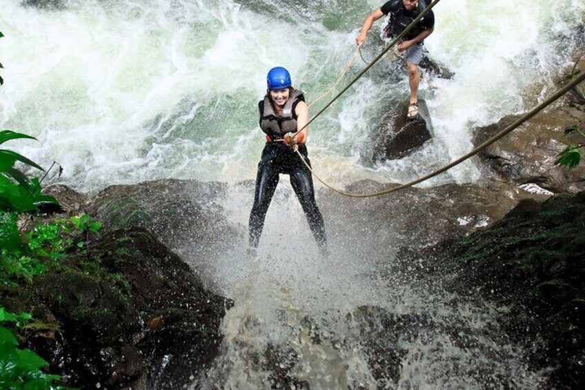 La Fortuna de San Carlos Pure Trek Canyoning and Rainforest Falls