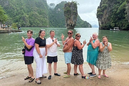 Phuket to Phang Nga Bay and Hong Island Tour by Catamaran