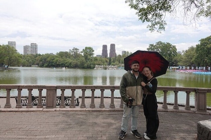 Visite à pied de Chapultepec à Mexico