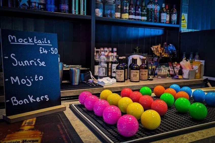 Indoor Illuminated 9 Hole Golf in Matlock Bath Peak District