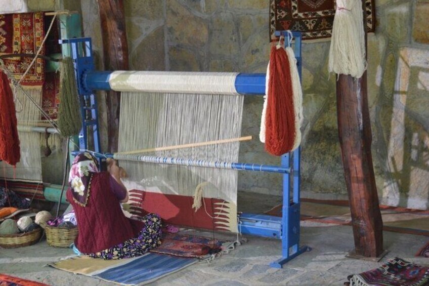 Carpet Weaving and Shopping From Villager No Middle Man