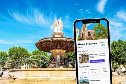 Aix-en-Provence Exploration Game and City Tour on your Phone