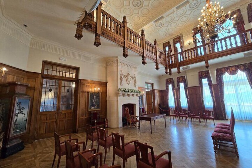 Interior of the Magdalena Palace