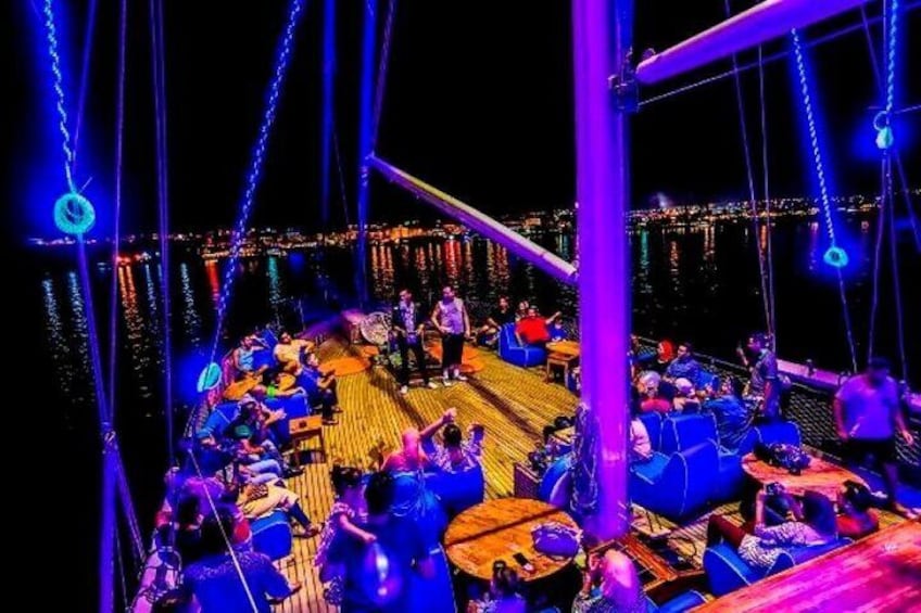 Boat Party with Belly Dancing & Seafood Dinner - Sharm El Sheikh