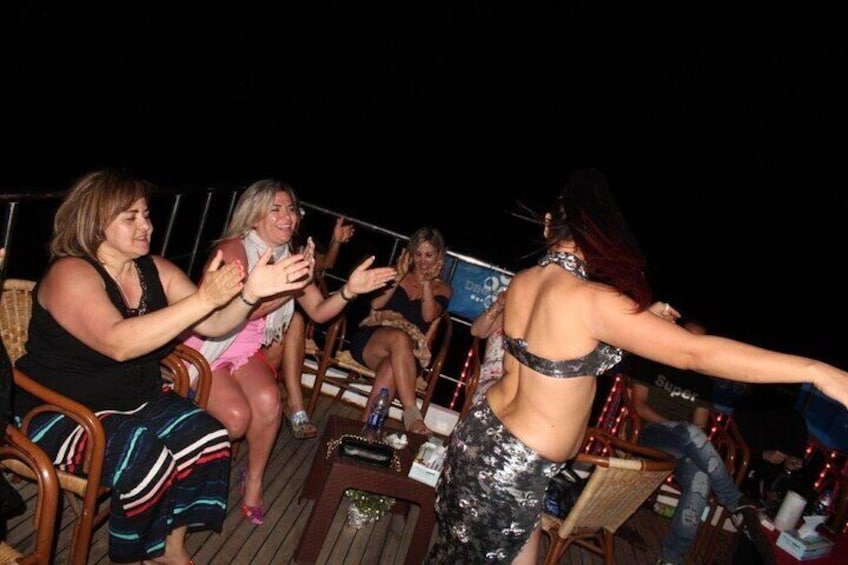 Boat Party with Belly Dancing & Seafood Dinner - Sharm El Sheikh