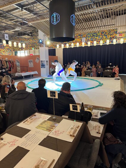 Osaka "Ochiizumibeya" Sumo Show in Izumisano City