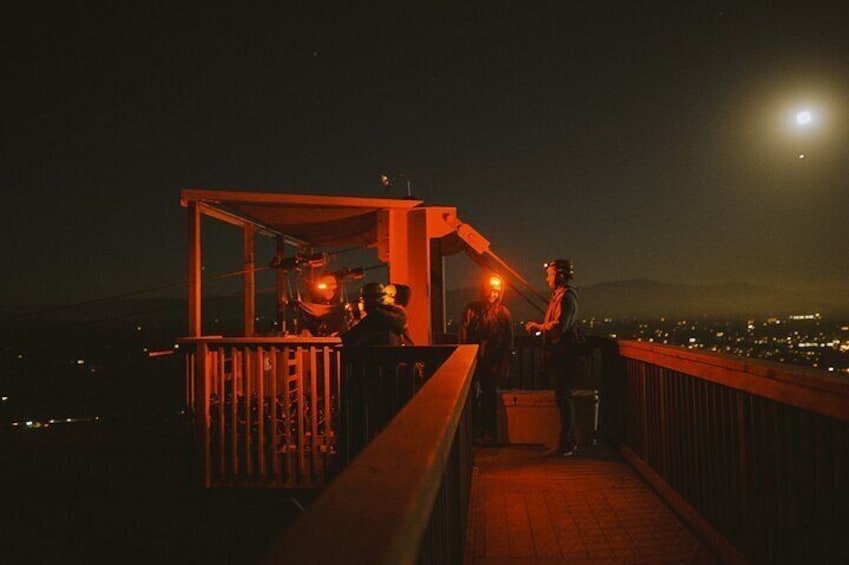 Moonlight Zipline Tour near Santa Barbara